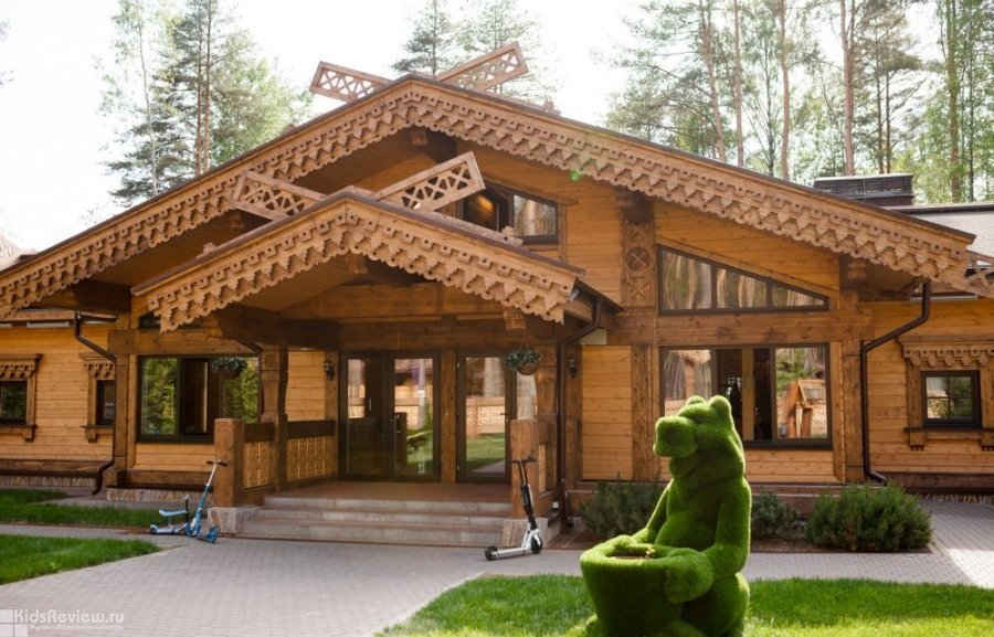 Finished timber architecture