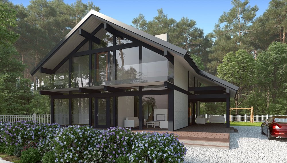 Fachwerk and CLT house