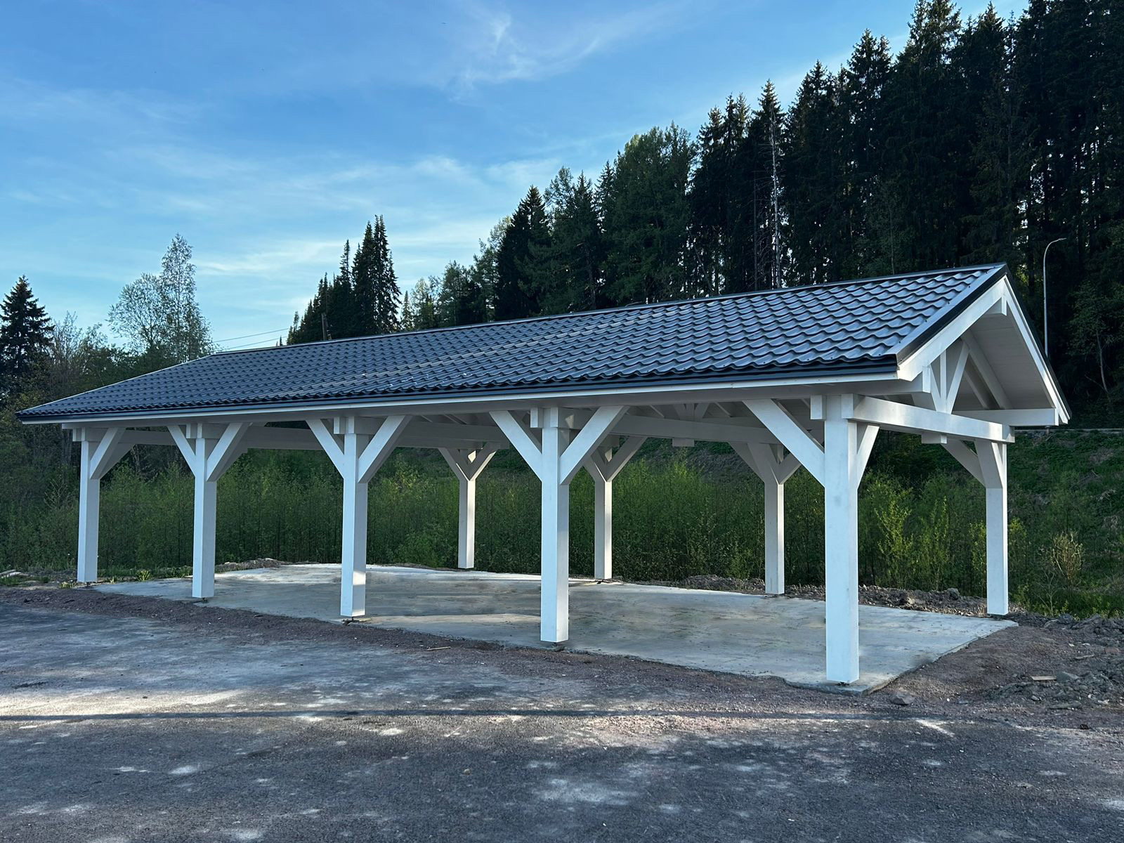 Timber pavilion